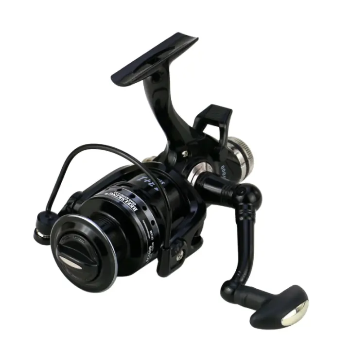 Carrete de Pesca de Metal Rata de 5.2:1 Frenado Doble Suavidad en la Casting Serie 3000-6000 - 1