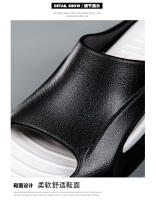 Nueva sensación de mierda para prendas de vestir de verano para hombres: deportes versátiles, suela gruesa antideslizante, zapatillas de playa casuales de moda - details 4