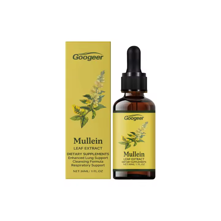 Suplementos dietéticos de gotas limpiadoras de pulmón de hoja de Verbasco para tratamiento corporal - 1