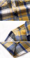 Camisa de Manga Larga con Estampado Geométrico a Rayas Estilo Casual para Hombres - details 39