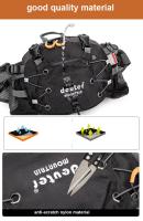 Bolso de cintura para acampar, bolso de hombro de nailon para exteriores, bolso cruzado de viaje, ciclismo, montar en b - details 4