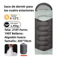 Bolsa de Dormir Térmica para Adultos Fibra Hueca Premium Impermeable y Ultraligera - details 4
