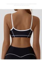 Sujetador deportivo de impacto para mujer, ropa interior push-up de alto soporte para gimnasio, Top corto sin mangas para Pilates y Yoga con almohadillas extraíbles - details 14