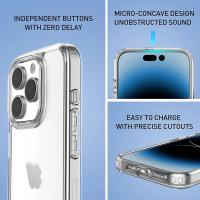 Funda de Silicona Transparente Original para iPhone 15 Pro Max Fundas de Lujo Ultra Delgadas para iPhone 14 Plus 13 12 Mini 11 Pro Max - details 3