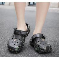 Sandalias Planas para Hombre Verano Pantuflas con Suela de Cuero y Microfibra - details 8