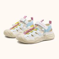 Sandalias para niñas, sandalias deportivas para niños, novedad de verano 2025, recortes, moda hueca, nueva tendencia, puntera suave, informal, talla 26-36 - details 2