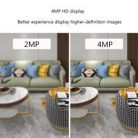 Cámara IP WiFi Inteligente Mini Tuya 4MP 2K con Seguimiento Automático de Humanos para Hogar Aplicación de Vigilancia Inalámbrica Interior CCTV Monitor para Bebés y Mascotas Visión Nocturna Infrarroja - details 1