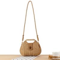 Nuevo 2025 bolsa tejida nicho estilo extranjero cuerda de papel bolsa tejida versátil mensajero playa vacaciones bolsa de playa - details 1