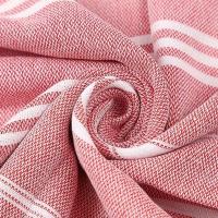 Toalla ligera turca de gran tamaño, 100% algodón, sin arena, absorbente, manta de playa de secado rápido, toallas de baño grandes para piscina - details 9