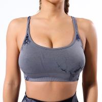 Traje deportivo Tie dye para mujer, traje deportivo de alta elasticidad, traje de yoga para correr, ropa deportiva - details 0