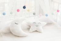 Nueva nube de peluche, Luna, estrella, gota de lluvia, almohada de felpa, cojín suave, juguetes para niños, bebés, niñas, regalo de Navidad, decoración para habitación y coche - details 9