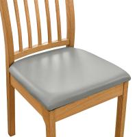 Funda de cojín de silla impermeable de PU para cocina, comedor, funda de asiento de cuero, funda de cojín para asiento de silla de comedor - details 0