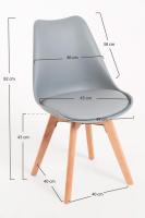 Pack Sillas Comedor - Pack 4 Sillas Synk Basic - Crema - details 97