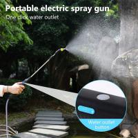 PULVERIZADOR eléctrico para plantas, varita de riego recargable para jardín, rociador de Mister para plantas, césped, malas hierbas, 3 metros - details 3