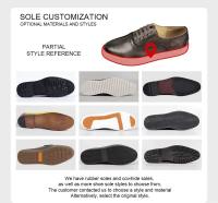 Nueva moda vendedora caliente para los hombres, zapatos de alta calidad con cierre de correa de cuero en capas, zapatos de hombre - details 2