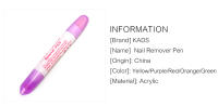 Pluma de Limpieza KADS para Arte de Uñas Herramienta de Manicura para Borrar Errores y Limpiar Polish Accesorio de Belleza para Uñas - details 1