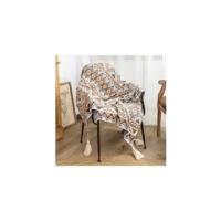 Manta De Doble Cara Manta De Algodón Tejida con Borlas Selva Estilo Bohemio Tapiz Mantón Decorativo Manta para Sofá Cama Silla Manta De Camping Manteles Alfombra 160x130cm - details 8