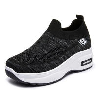 Zapatos mujer 2025 verano nuevos zapatos mujer altura interior aumento transpirable plataforma zapatillas - details 1