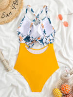 Bañador de una pieza para mujer, traje de baño con realce, Monokini Sexy ahuecado, ropa de playa para verano, 2024 - details 9