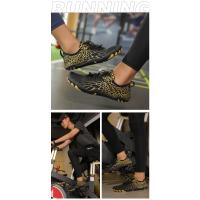 Zapatos de vadeo de cinco dedos, antideslizantes, para exteriores, para ríos, deportes acuáticos, playa, anfibios, de velocidad - details 4