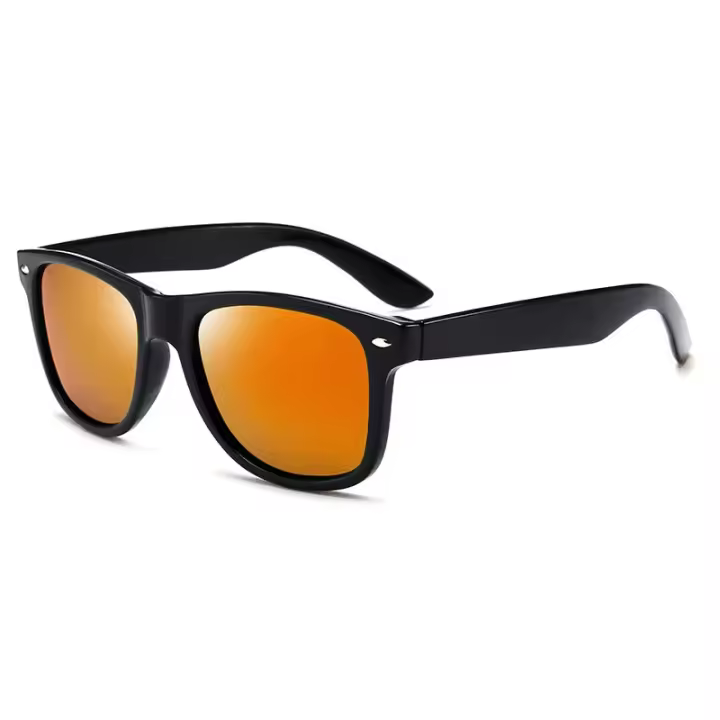 Gafas de Sol Polarizadas Cuadradas Clásicas Gafas de Sol Negras Retro para Hombres y Mujeres - 1