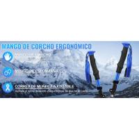 bastones de trekking plegables