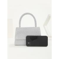 Mini nicho fino brillo mano llevar banquete oblicuo span bolsa de cena. - details 2