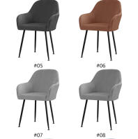 Funda de silla de comedor de alta gama Forcheer Funda de asiento de terciopelo elástica de spandex para sala de estar - details 7
