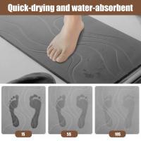 Indoor Diatomite Stone Bath Mat Diatom Mud Soft Mat Water Absorption Quick Drying Diatomite Stone Shower Mat Entryway Rugs - details 11