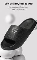 Zapatillas antideslizantes para mujer, sandalias de baño para interiores y hogar, ropa exterior, Eva, novedad de verano, 2024 - details 6