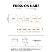 Uñas postizas negras con temática de Halloween, uñas postizas a prueba de salpicaduras para ropa de actuación en escenario - details 3