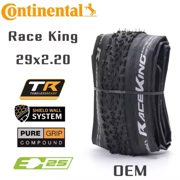 Continental Race King-neumáticos para bicicleta de montaña, llanta sin cámara 29 27,5 29x2,0 29x2,2 27,5x2,0 27,5x2,2, accesorios XC - 1