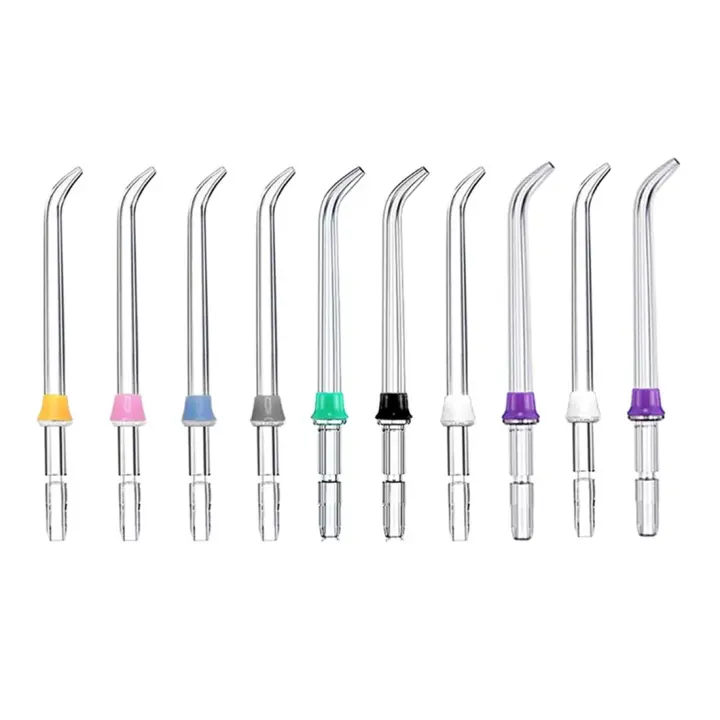 Puntas de chorro clásicas de repuesto, 10 piezas, compatibles con irrigadores de agua Waterpik y otros irrigadores orales de marca - 1