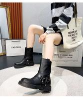 Chelsea de moda con suela gruesa impermeable y antideslizante, orejas colgantes, botas cortas de jardín - details 1
