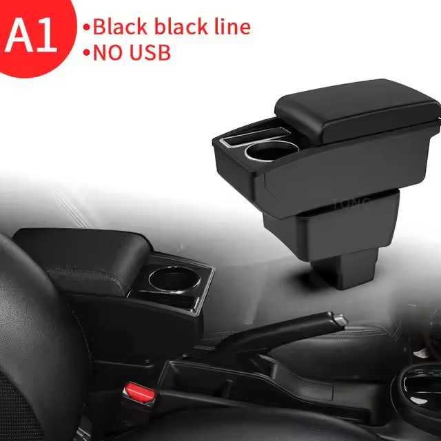 Caja de almacenamiento para Reposabrazos de coche Mazda 2 skyactiv versión cx3, CX-3, portavasos, accesorios para coche - 1