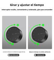 Mini Temporizador de Cocina Digital Cronómetro de Cuenta Trasera Electrónico Material de Plástico - details 2