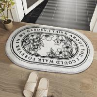 Alfombra de baño antideslizante, felpudo Floral, alfombras absorbentes, Alfombra de entrada, alfombras de piso de balcón, sala de estar, baño, Decoración de cocina, alfombras de felpa - details 1