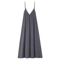 Vestido MIDI sin mangas y espalda descubierta Cuello en V, estilo verano 2025 para mujeres - details 1
