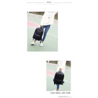 Mochilas de cuero PU impermeables, mochila escolar para hombre, bolsas de viaje para ordenador portátil de 14 pulgadas, alta capacidad - details 7