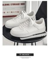2025 Zapatos Deportivos Blancos Pequeños Para Hombre, Zapatos Cómodos Y De Moda, Zapatos Ligeros E Informales Para Correr, Zapatos Blancos - details 2