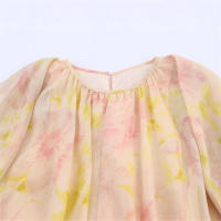 OUWU Novedad de Verano Moda Informal para Mujeres Estampado, Cuello Redondo, Manga Larga - details 8