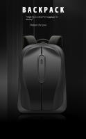 Mochila de casco duro tridimensional de moda para hombres de gran capacidad - details 3