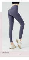 Pantalones de Yoga y Deporte para Mujer ZHUMU GYM con Bolsillo Leggings de Gimnasio con Cintura Alta Push Up Sensación Desnuda Para Primavera Verano Otoño Invierno Material Exterior de Nylon y Spandex - details 8