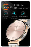 Reloj inteligente VL45 Pro, dispositivo con detección ECG, Bluetooth, llamada de emergencia SOS, fotografía remota, Pantalla AMOLED, novedad de 2024 - details 1