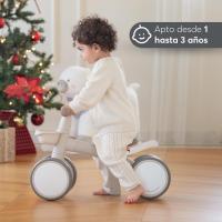 Bicicleta Sin Pedales ZIPI, Correpasillos Bebé de 1 a 3 Años, Bicicleta Equilibrio, Bici Bebé con Canasta, Ajustable, Juguete para Niños, Regalo Bebé, Beige - details 10