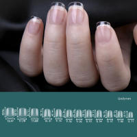 120pcs Uñas Postizas De Gel Suave Super Cortas XXS Cubiertas Almendradas Para Pequeños Espacios De Uñas Press on Falsas Uñas - details 3