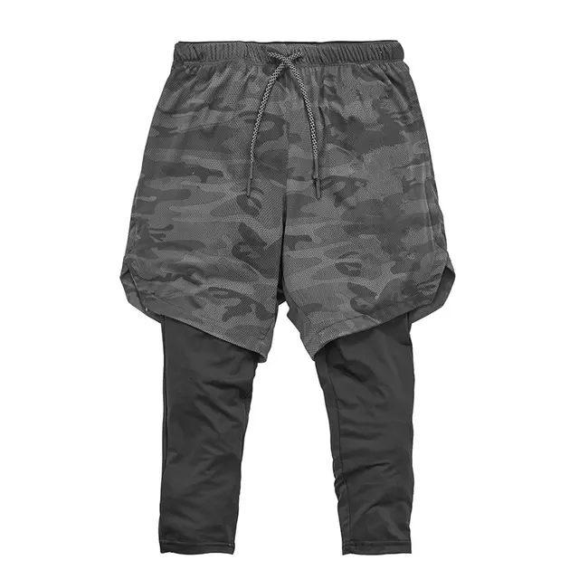 Shorts deportivos para hombre Shorts de running para hombre Shorts deportivos de gimnasio - 1