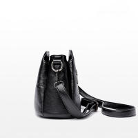 Bolso cruzado de diseño Retro para mujer, bolsos de hombro de cubo de cuero PU, bolsos pequeños de tendencia de calidad - details 15