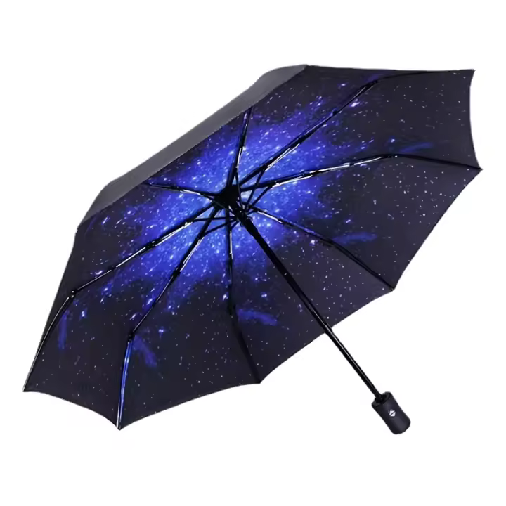 Paraguas Plegable Automático Para Mujeres, Paraguas De Protección UV, Paraguas De Sombra Al Aire Libre - 1