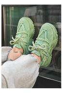 Parte superior informal de cuero de fibra ultrafina para hombre, zapatos deportivos de talla grande para papá, suela de goma PU, impermeable y transpirable para caminar - details 8